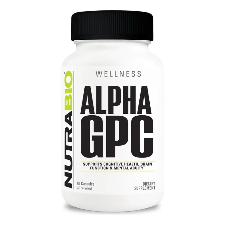 Alpha Gpc 300 Mg Soporte Cerebral Y Mejora De Memoria 60 Cáp - Imagen 1