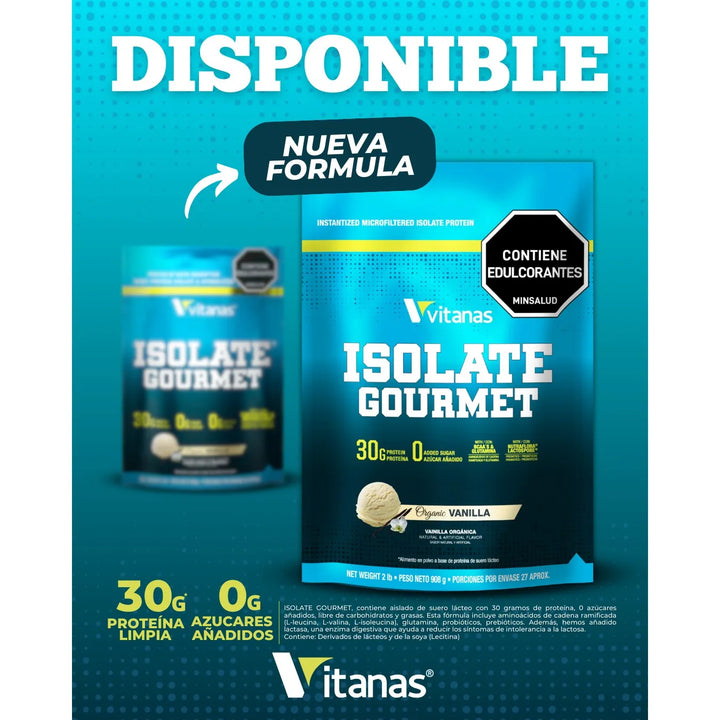 Proteina Isolate Gourmet 2 Lb - Imagen 3