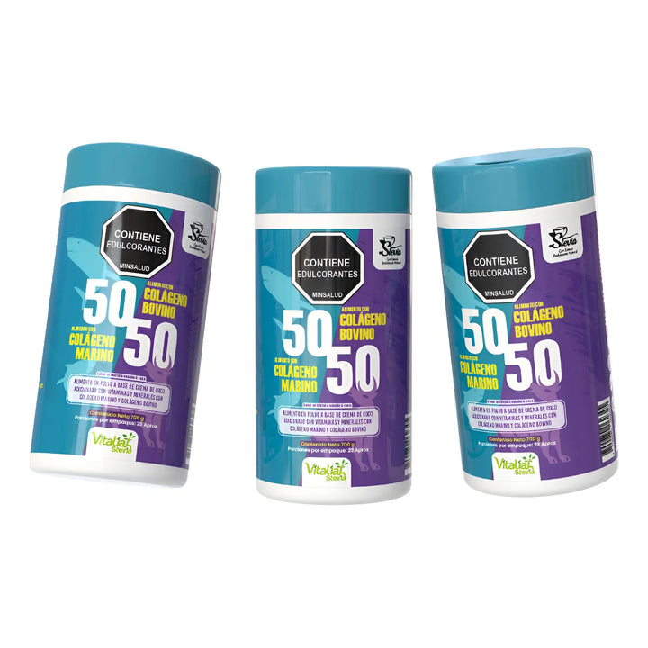 Colágeno Hidrolizado Marino + Bovino Vitaliah X3 - Imagen 1