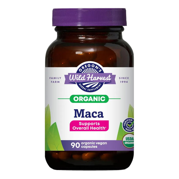 Raíz De Maca Cruda Orgánica 90 Cápsulas - Imagen 1