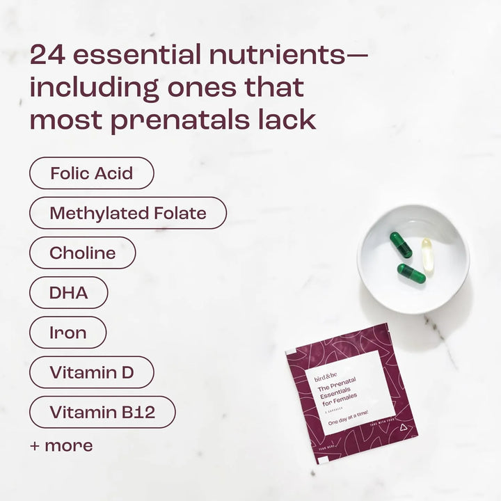 Vitaminas Prenatales Para Mujeres Con Ácido Fólico Dha Omega - Imagen 2