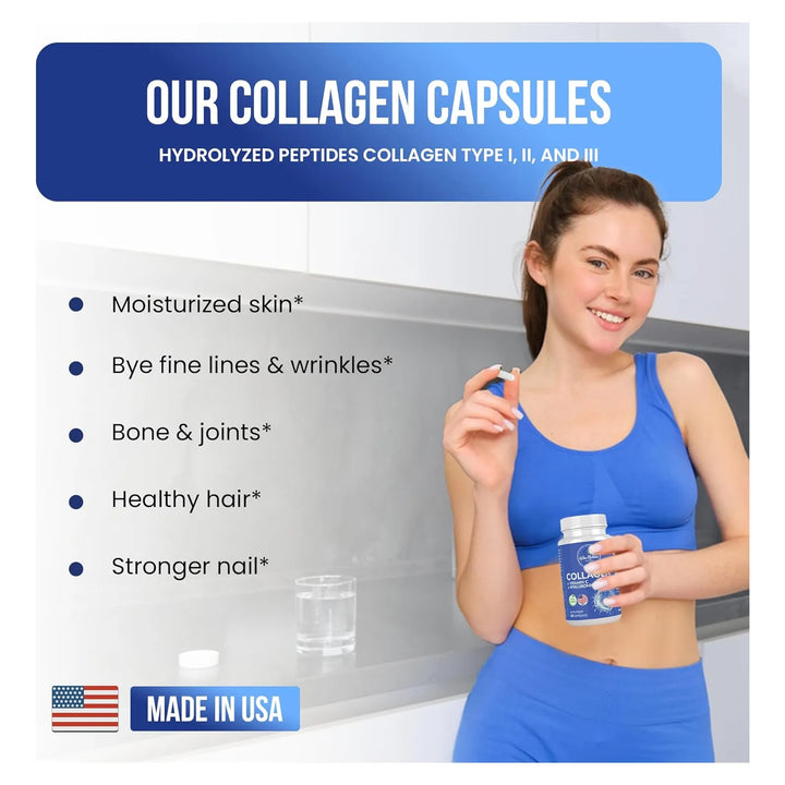 Colágeno Vitamina C Ácido Hialurónico Péptidos Hidrolizados - Imagen 3