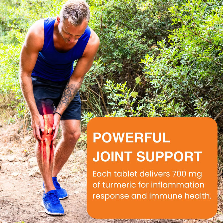 Cúrcuma Orgánica 700 Mg Con Pimienta Negra Apoyo Salud Artic - Imagen 3