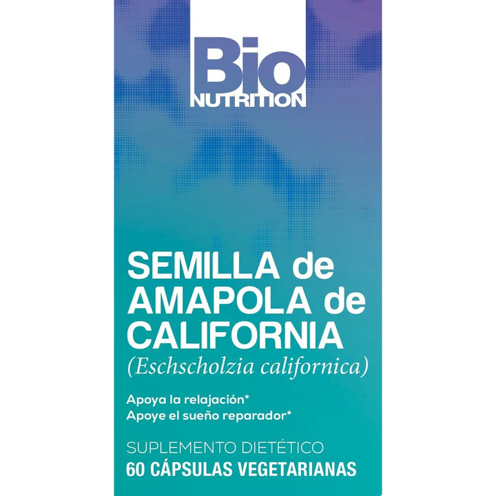 Cápsulas De California Poppy 60 Unidades Para Bienestar Natu - Imagen 3