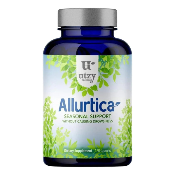 Allurtica Suplemento De Hierbas Con Quercetina Y Ortiga 120 Cápsulas Soporte Estacional