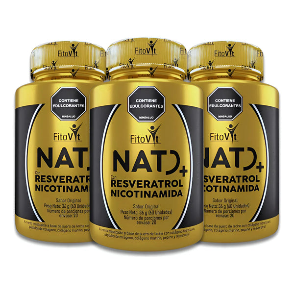 Natd+ Resveratrol Nicotinamida Original - Imagen 1