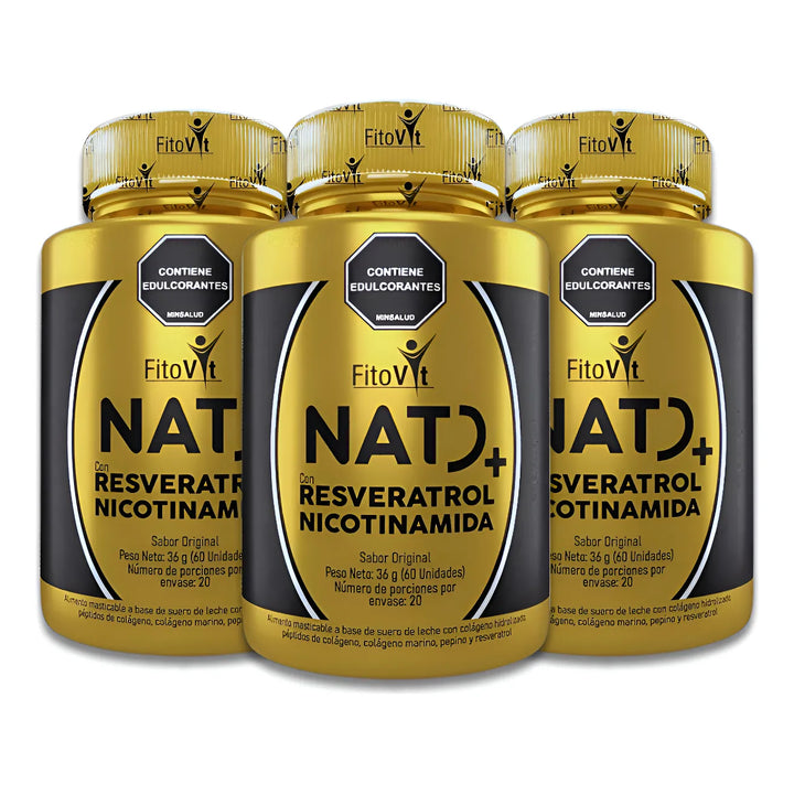 Natd+ Resveratrol Nicotinamida Original - Imagen 1