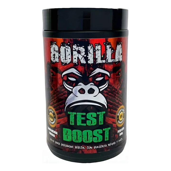 Gorilla Testboost. Elevador De Testosterona Garantizado 100%. Daa, Ácido Aspartico Naranja - Imagen 1