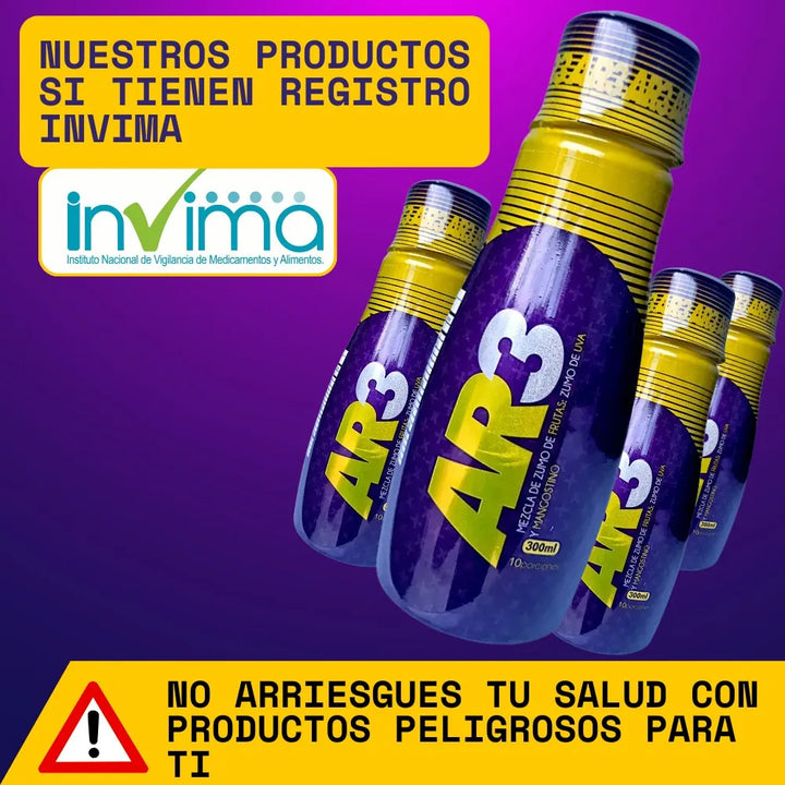 Ar-3 X300ml X4 Unidades - Imagen 4