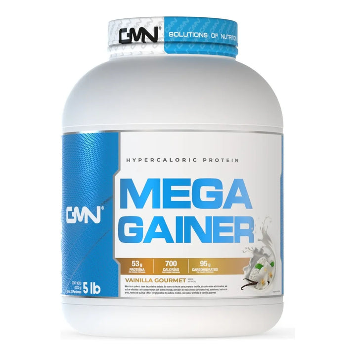Proteína Sin Azúcar (5 Lb) Mega Gainer Gmn Vainilla Gourmet - Imagen 3