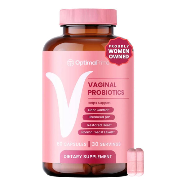 Optimal Prime Probióticos Vaginales Con Prebióticos Y Extracto De Arándano