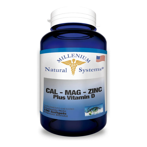 Calcio Magnesio Zinc Vitamina D - Imagen 1