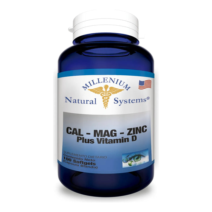 Calcio Magnesio Zinc Vitamina D - Imagen 1