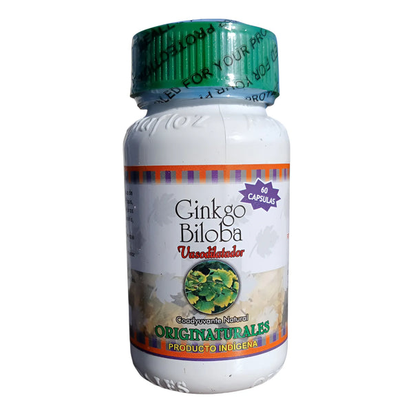 Ginko Biloba 60 Capsulas Natural - Imagen 1