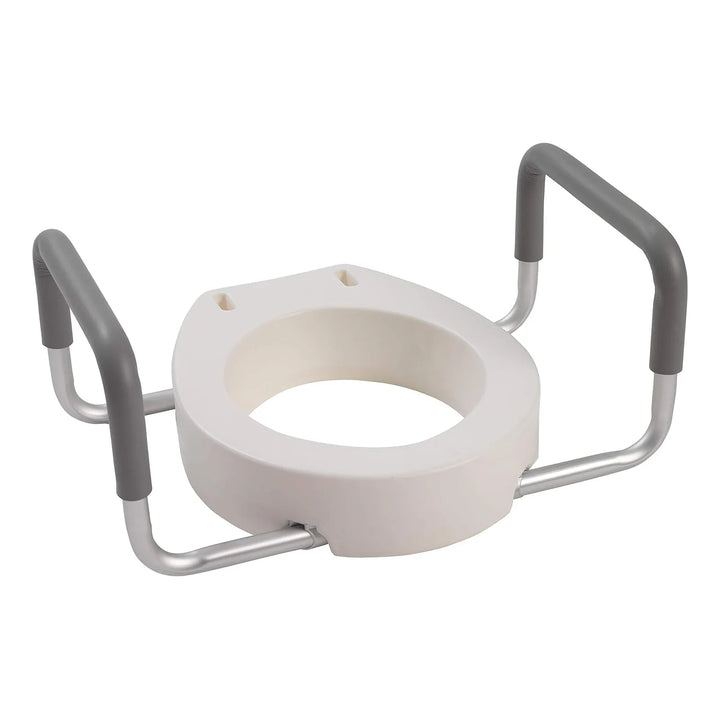 Asiento Elevador Premium Con Brazos Desmontables Blanco - Imagen 4