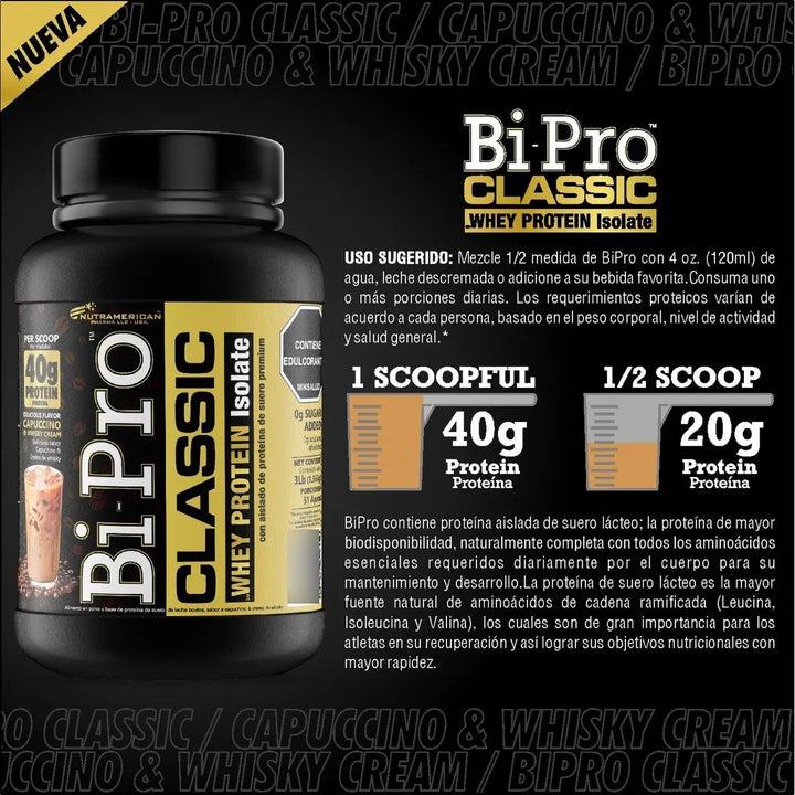 Bi Pro Classic Proteina 3 Lbs - Imagen 3