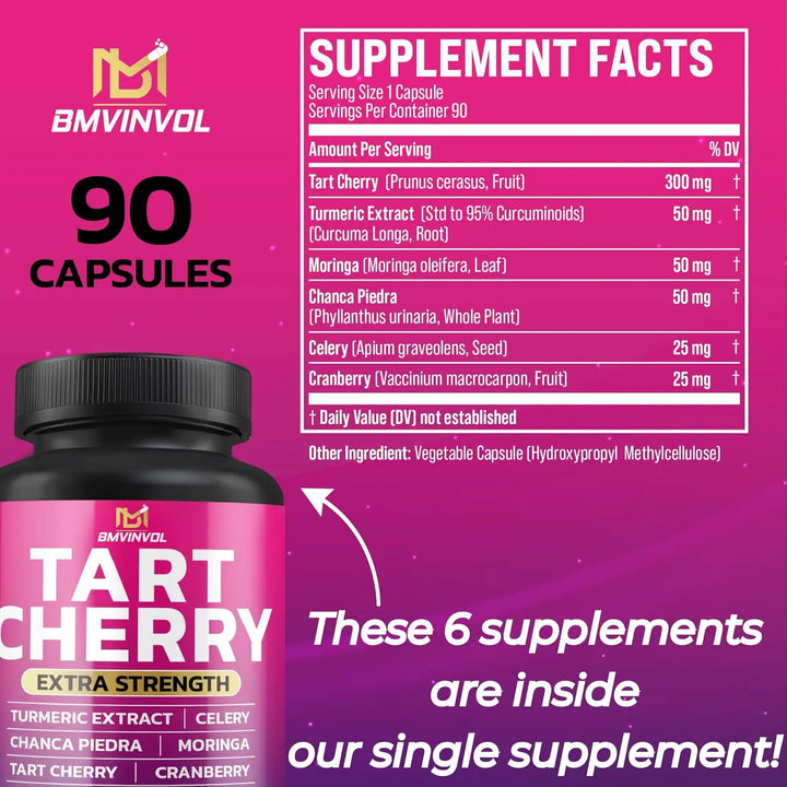 Extracto De Cereza Agria 201 Con Moringa Chanca Piedra Apio - Imagen 2