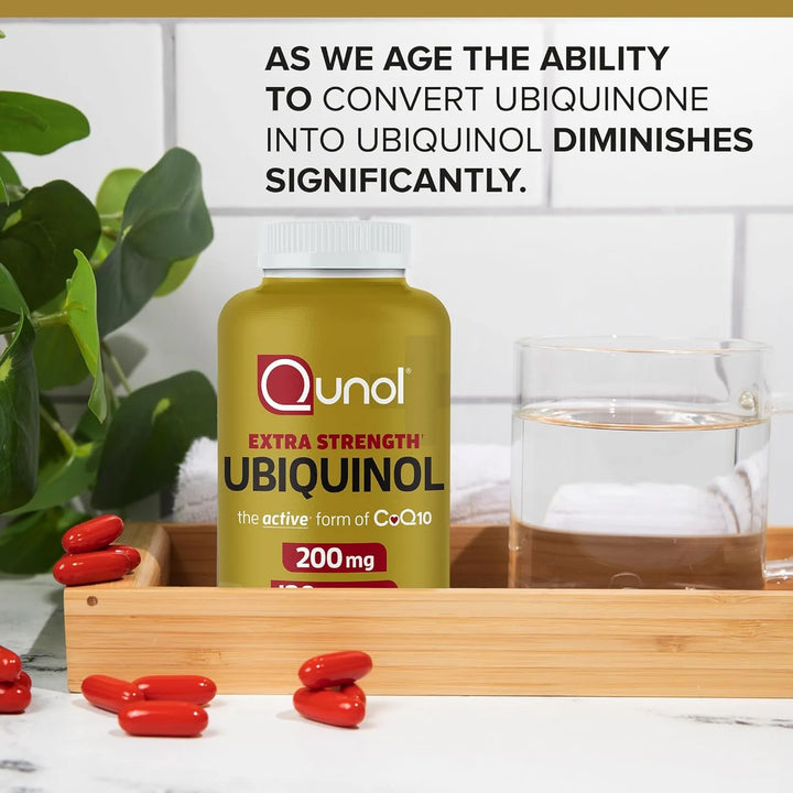 Ubiquinol Coq10 200mg Cápsulas Blandas Antioxidante Salud Ca - Imagen 4