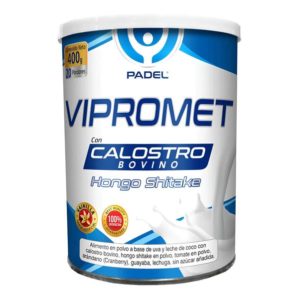 Vipromet Sabor Vainilla Con Calostros Bovino X 400 G - Padel - Imagen 1