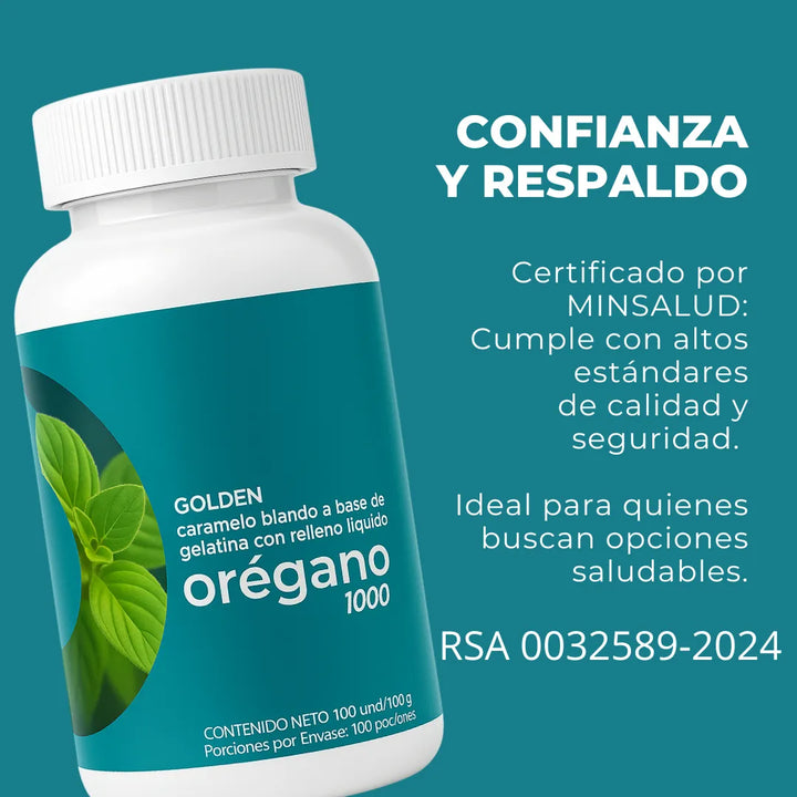 Aceite De Oregano, 1000 100 Capsulas, Extracto N/a - Imagen 2