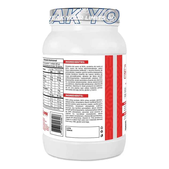 Proteina Iso Whey 2lbr Fresa - Imagen 2