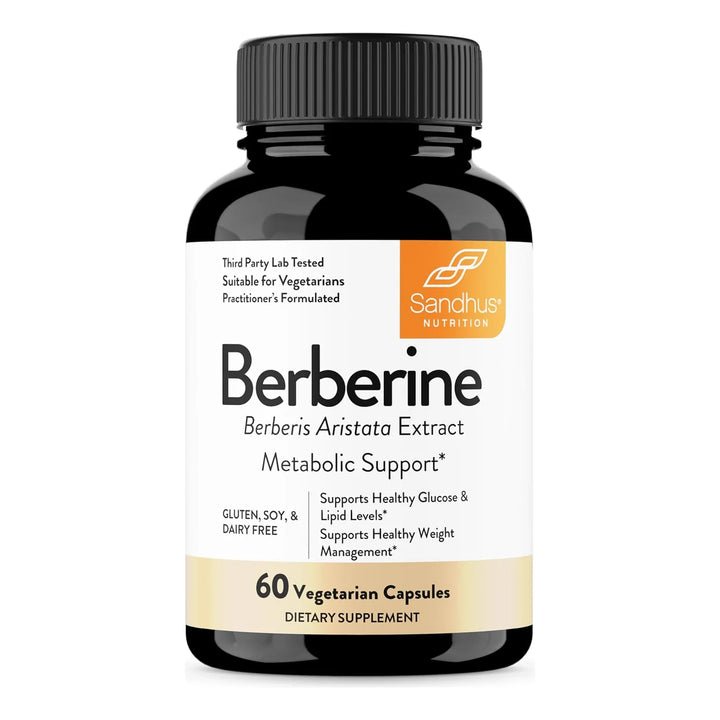 Berberina Hcl 500 Mg Extracto Berberis Aristata 60 Cápsulas - Imagen 1
