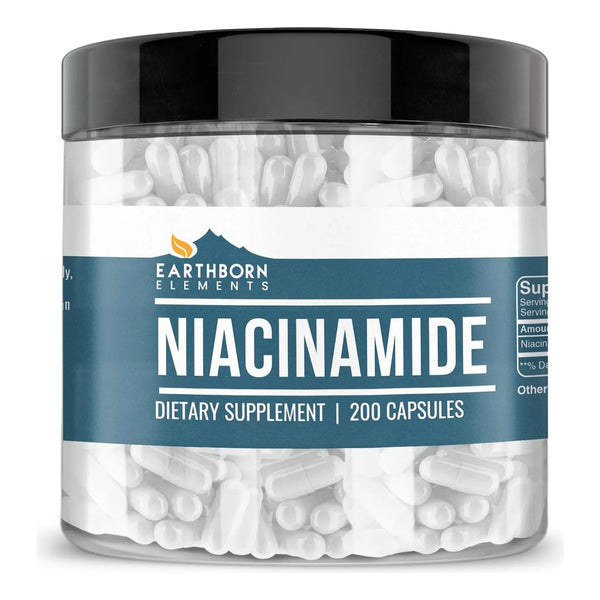 Cápsulas De Niacinamida Vitamina B3 Pureza Alta Sin Rellenos - Imagen 1