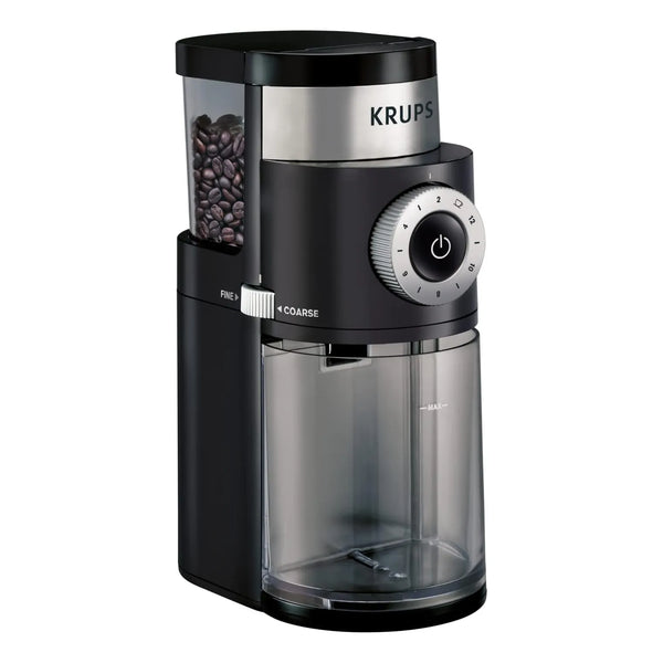 Molinillo De Cafe Krups Acero Inoxidable 12 Niveles Molienda 110V Envio Gratis