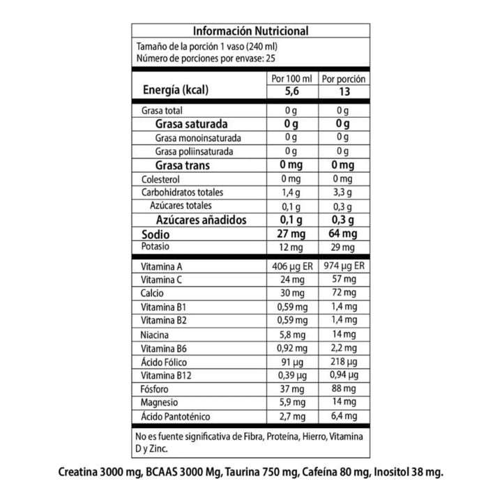 Creatina Tfp Amino Bulk 300 Grs Uva - Imagen 3