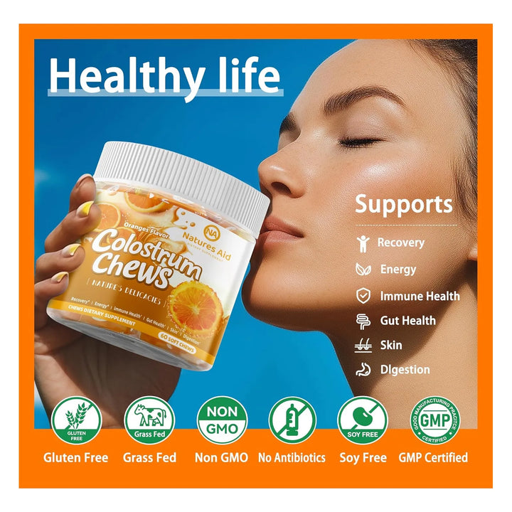 Calostro Masticable Con Probióticos Para Salud Intestinal Ap - Imagen 5