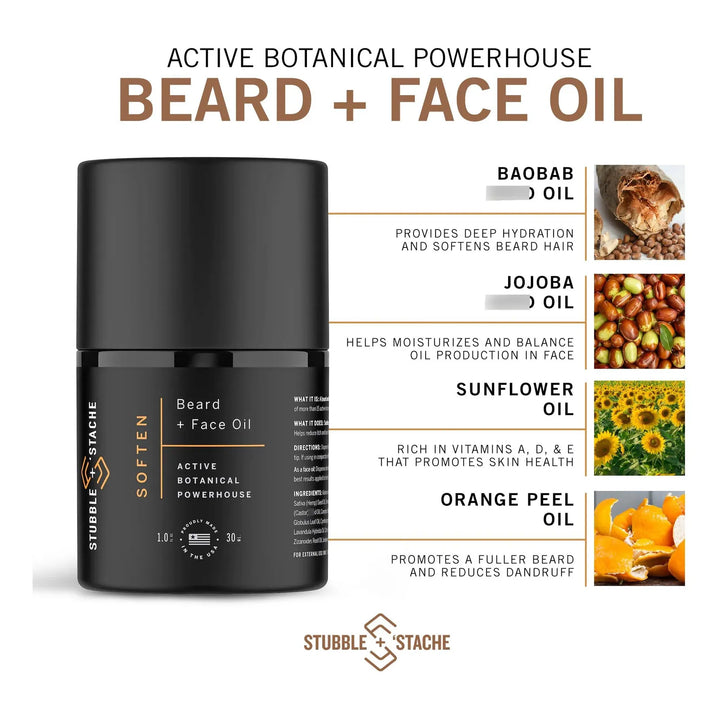 Aceite Hidratante Dual Para Barba Y Rostro Con Baobab Jojoba Fragancia - Imagen 6
