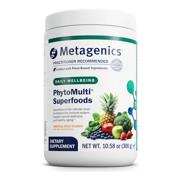 PhytoMulti Superfoods Polvo De Frutas Y Verduras 29 Porciones Sabor Tropical