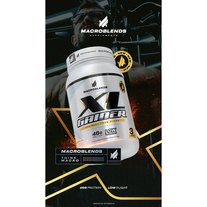 Proteina Xl Gainer 3lb Carbohid Vainilla - Imagen 2
