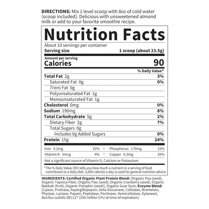 Proteína Orgánica De Alta Calidad Para Nutrientes Esenciales - Imagen 5