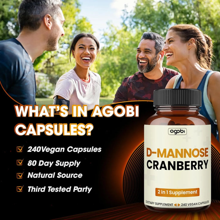 Cápsulas De D-manosa De 1300 Mg Y Arándano De 200 Mg Para Sa - Imagen 7