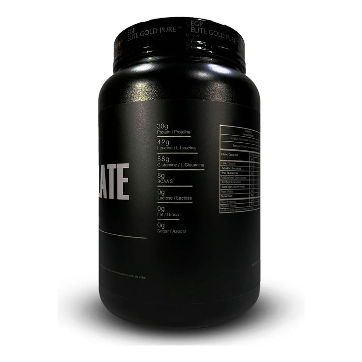 Isolate Premium 2 Lb Egp Elite Gold Pure Gourmet Vainilla 2libras 2 Lb Iso 100 % Isopure - Imagen 3