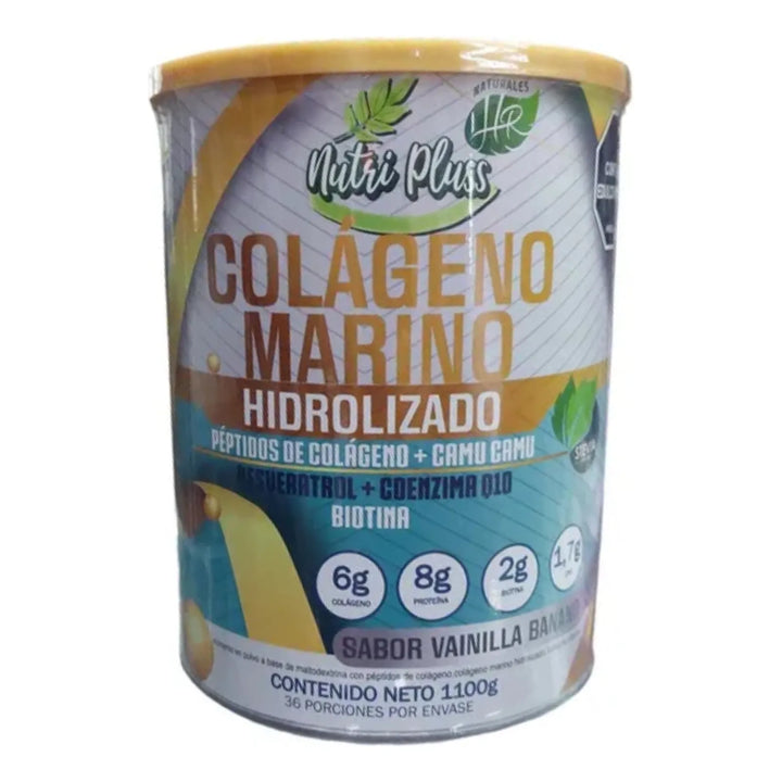 Colágeno Marino Hidrolizado Vainilla Banano - Imagen 1