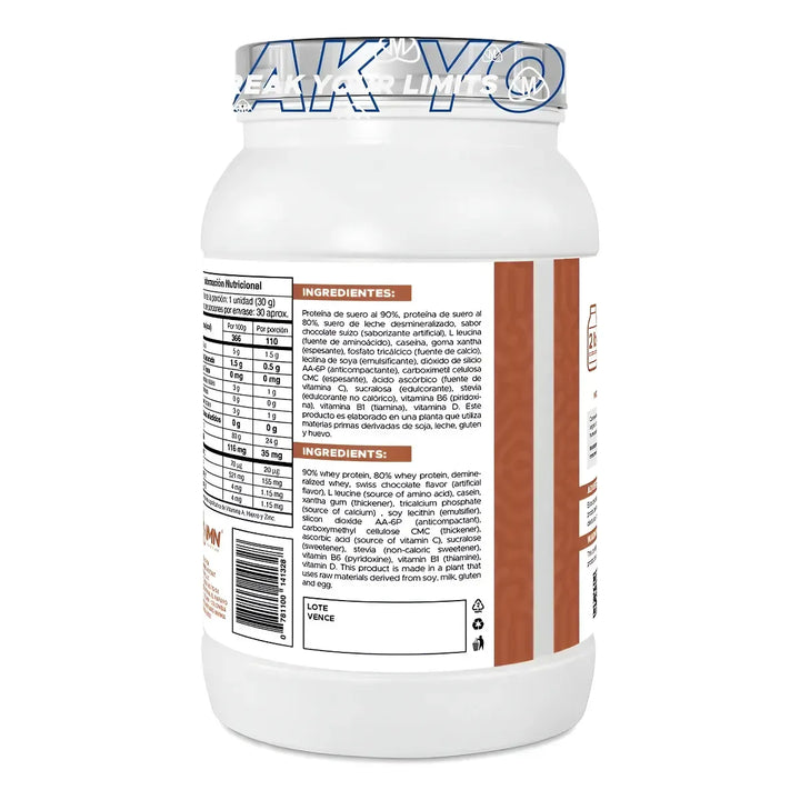 Proteina Iso Whey 2lbr Chocolate IMN Nutrition Isolate 908g Proteina D ...