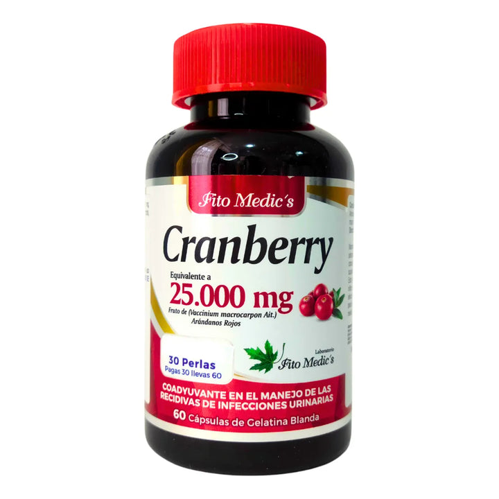 Cranberry Arandanos 25.000mg Sin Sabor - Imagen 6
