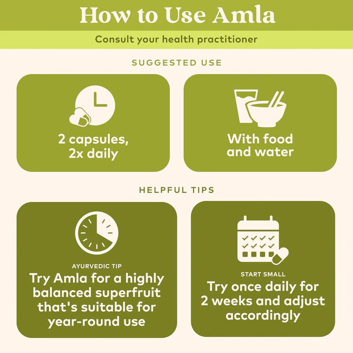 Cápsulas Orgánicas De Amalaki Apoyo Inmunológico Y Antioxida - Imagen 4