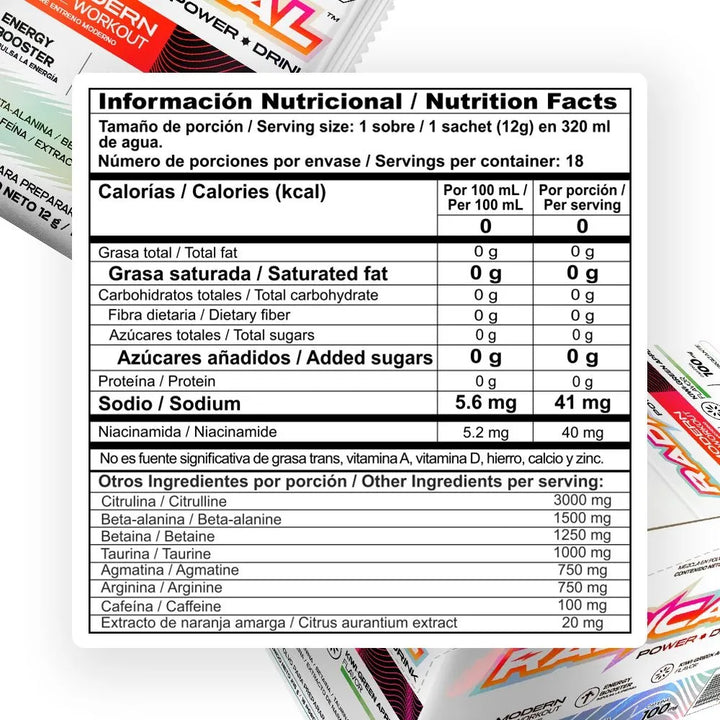 Radical, Pre Entreno Radical - Imagen 2