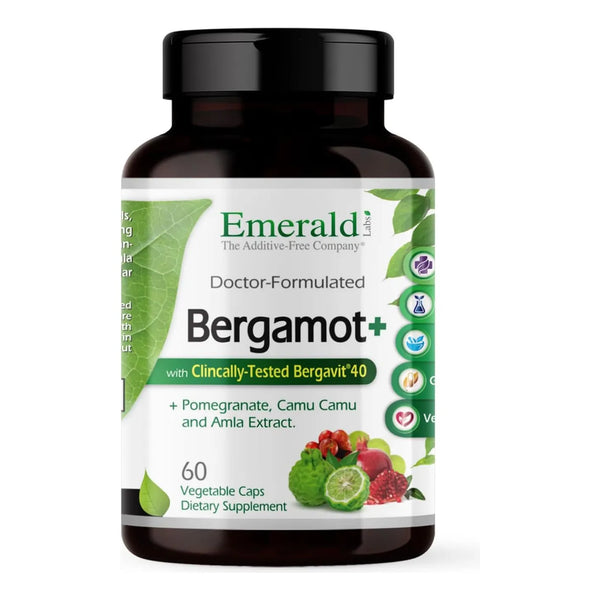 Bergamota Y Granada Para Metabolismo Y Salud Del Corazón 60 - Imagen 1