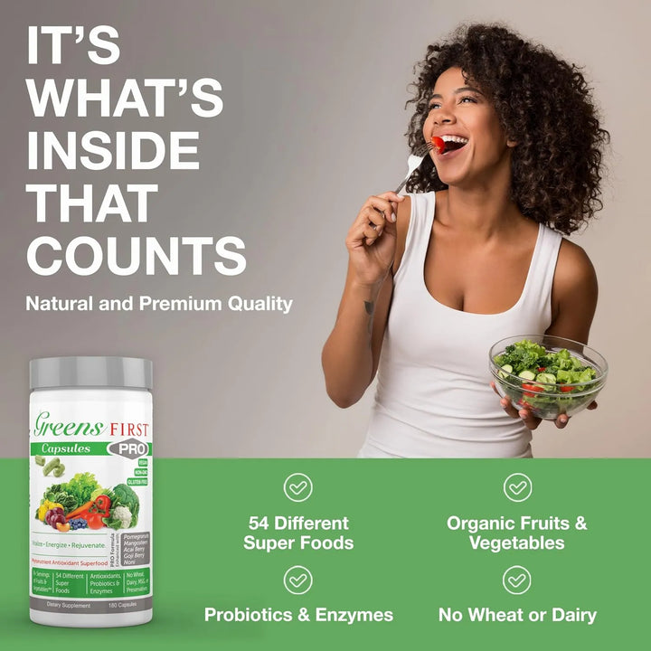 Cápsulas Antioxidantes Energizantes Con 49 Superalimentos Fi - Imagen 2