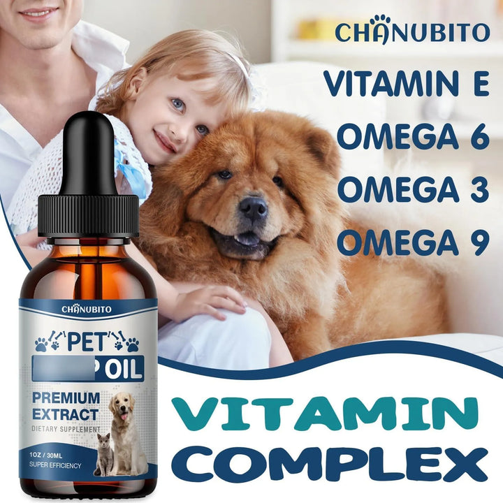 Aceite Natural Para Perros Y Gatos 2 Paquetes Gotas Para Ali - Imagen 2