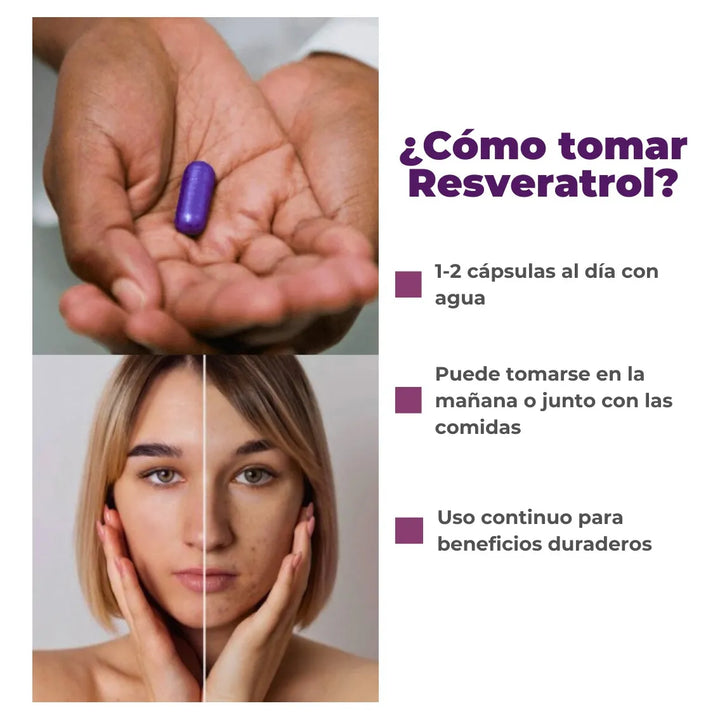 Resveratrol Antioxidante X 100 - Imagen 4