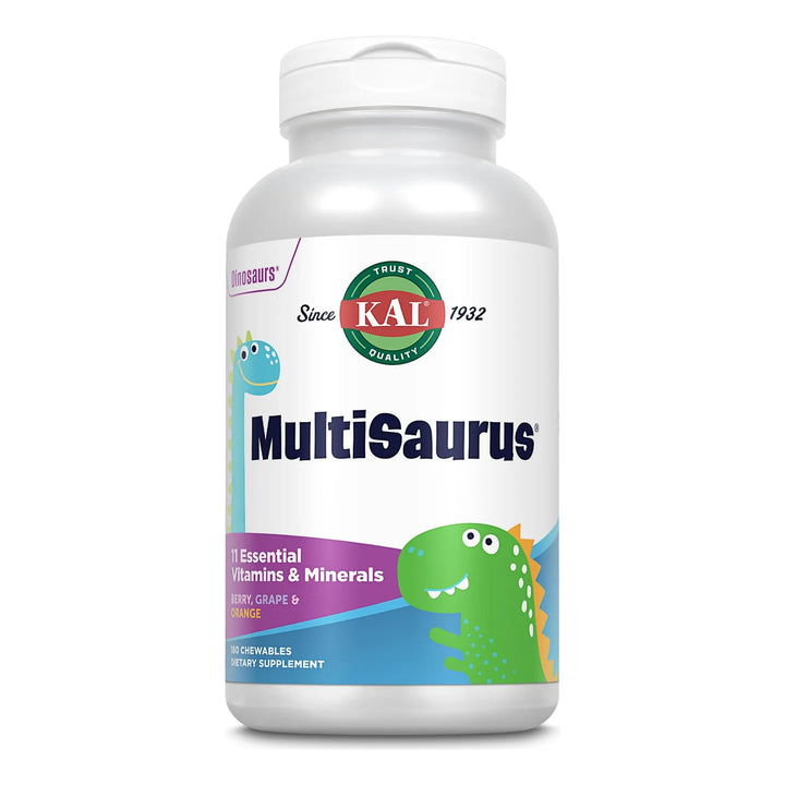 MultiSaurus Multivitaminas Masticables Para Niños 11 Vitaminas Y Miner ...