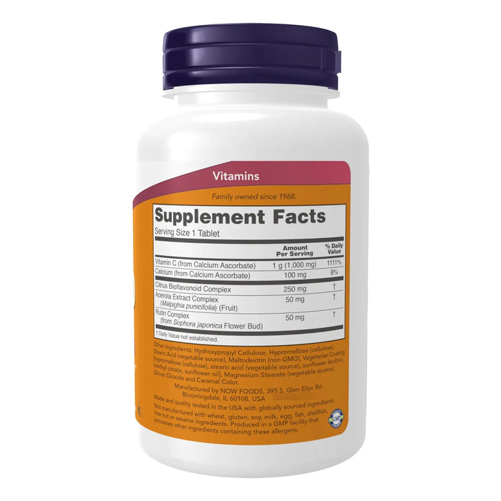 Complejo Vitamina C 1000 Mg Con 250 Mg Bioflavonoides Protec - Imagen 2