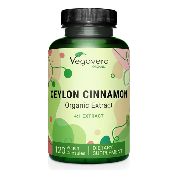 Canela De Ceilán Orgánica 2000 Mg Usda Certificado 120 Cápsu - Imagen 1