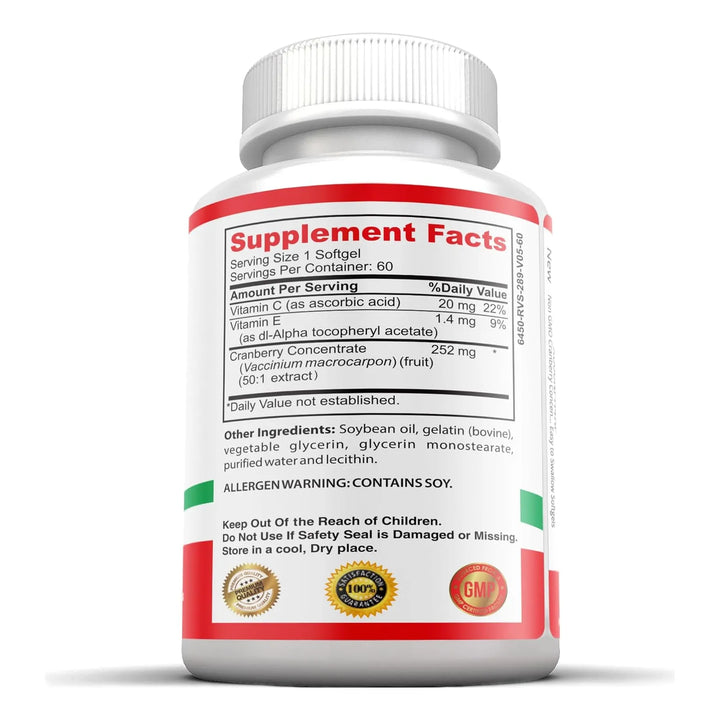 Arándano Concentrado 12600 Mg Triple Fuerza Para Infección U - Imagen 3