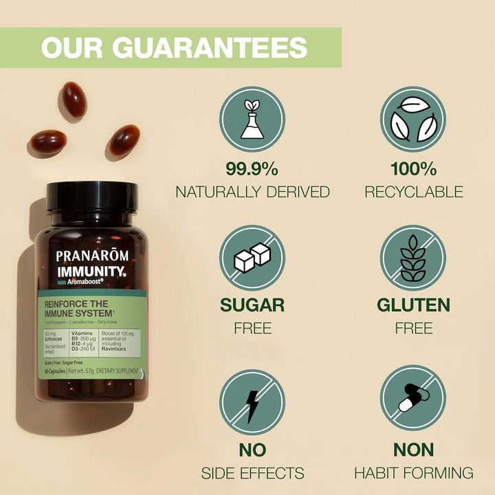 Aromaboost Inmunidad Comino Negro Equinácea Vitaminas B9 B12 - Imagen 6